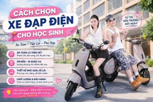 Cách chọn xe đạp điện cho học sinh