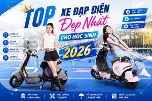 Top xe đạp điện đẹp nhất cho học sinh