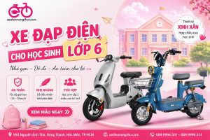 Xe đạp điện cho học sinh lớp 6