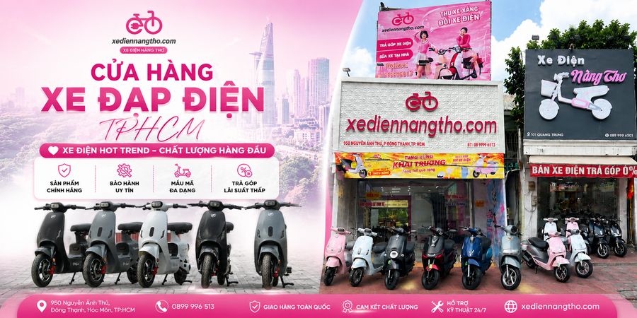 Cửa hàng xe đạp điện TPHCM