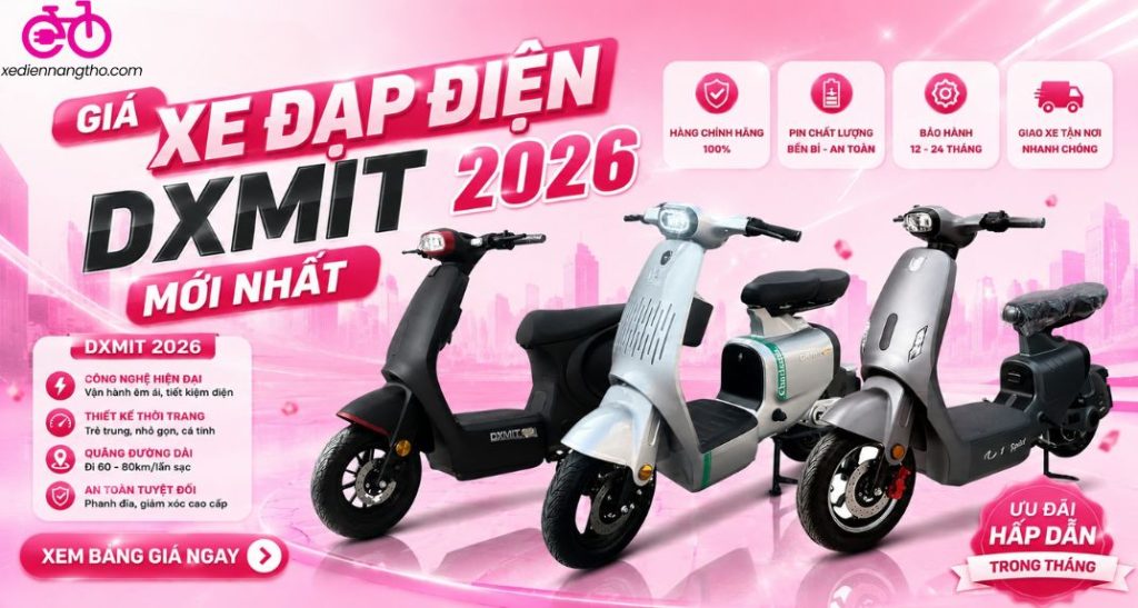 Giá xe đạp điện DXMIT 2026