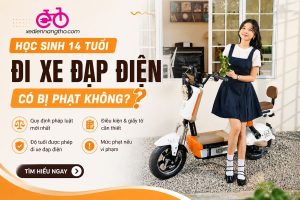 học sinh 14 tuổi đi xe đạp điện có bị phạt không