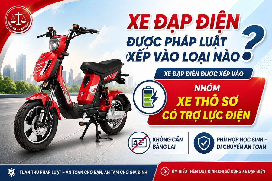 Quy định xe đạp điện cho học sinh cấp 2