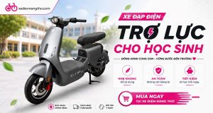 Xe đạp điện trợ lực cho học sinh cấp 2
