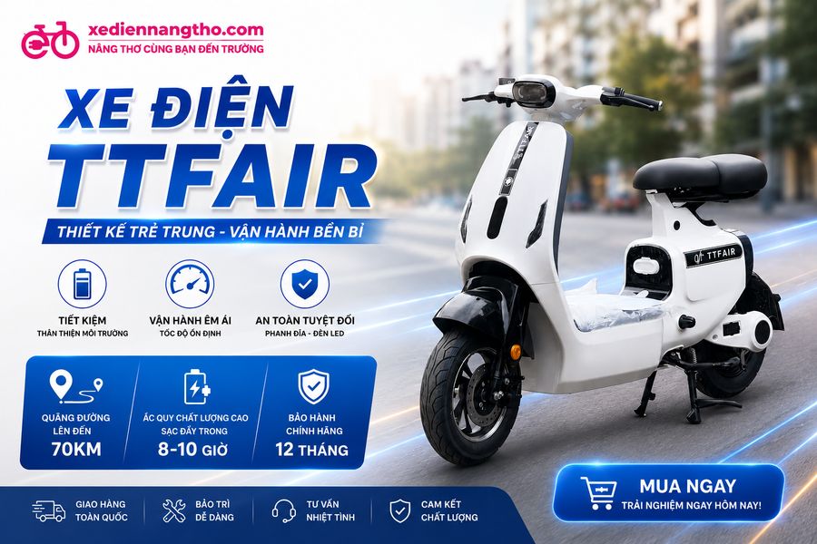 xe điện ttfair giá bao nhiêu
