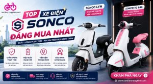 Top xe điện sonco đáng mua 2026 | Xe Điện Nàng Thơ
