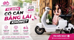 Xe điện có cần bằng lái không