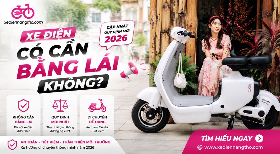 xe điện có cần bằng lái không