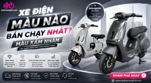 Xe Điện Màu Nào Bán Chạy Nhất - Màu Xám Nhám