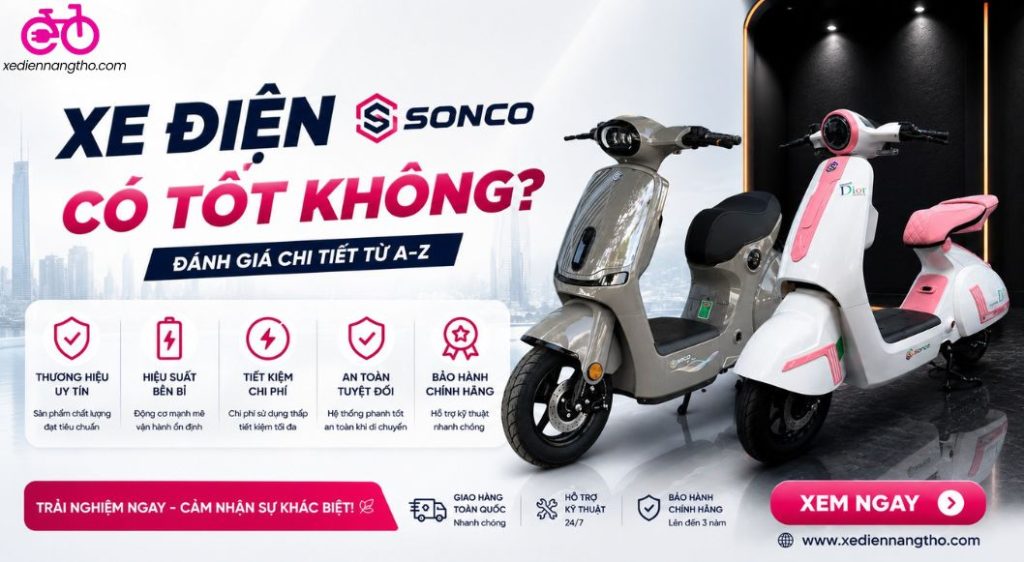 xe điện sonco có tốt không