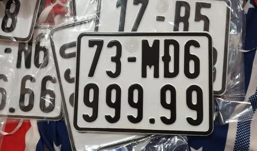 Biển số xe máy điện