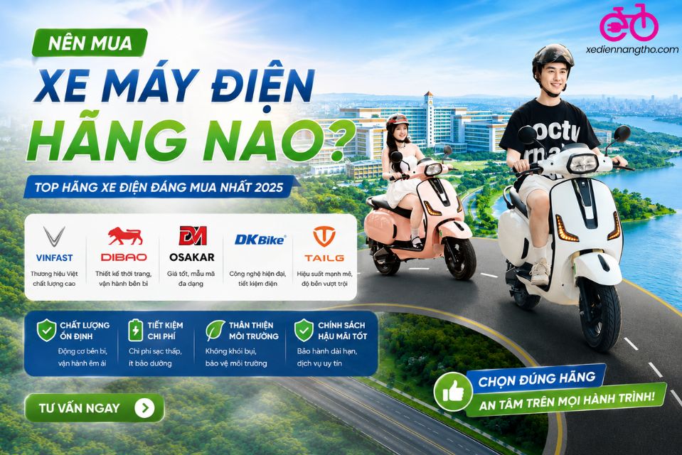 nên mua xe máy điện hãng nào