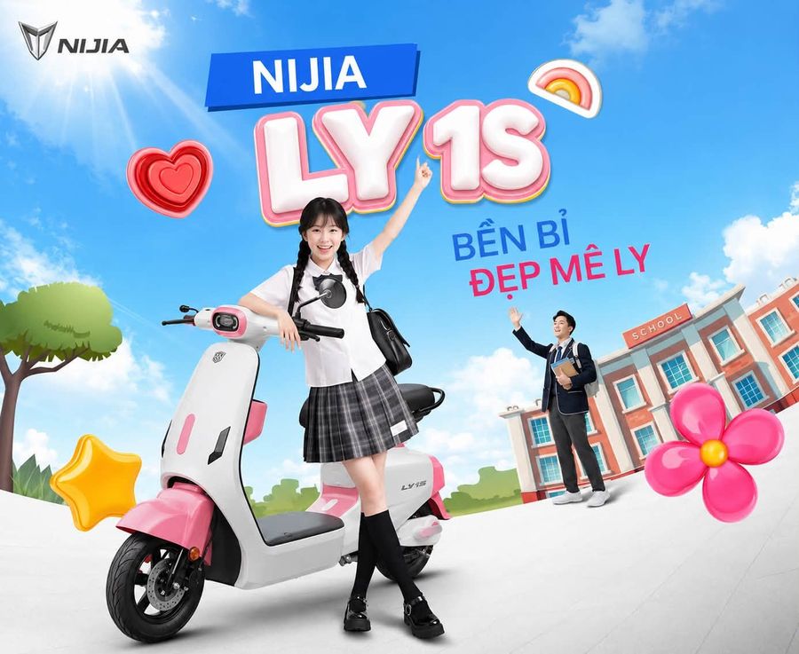 Xe Đạp Điện Nijia Luyuan Ly-1S