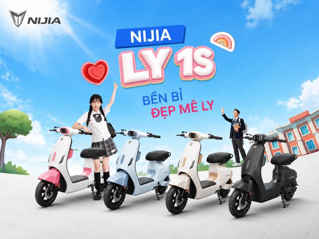 Top 3 xe đạp điện Nijia - Xe Điện Nàng Thơ