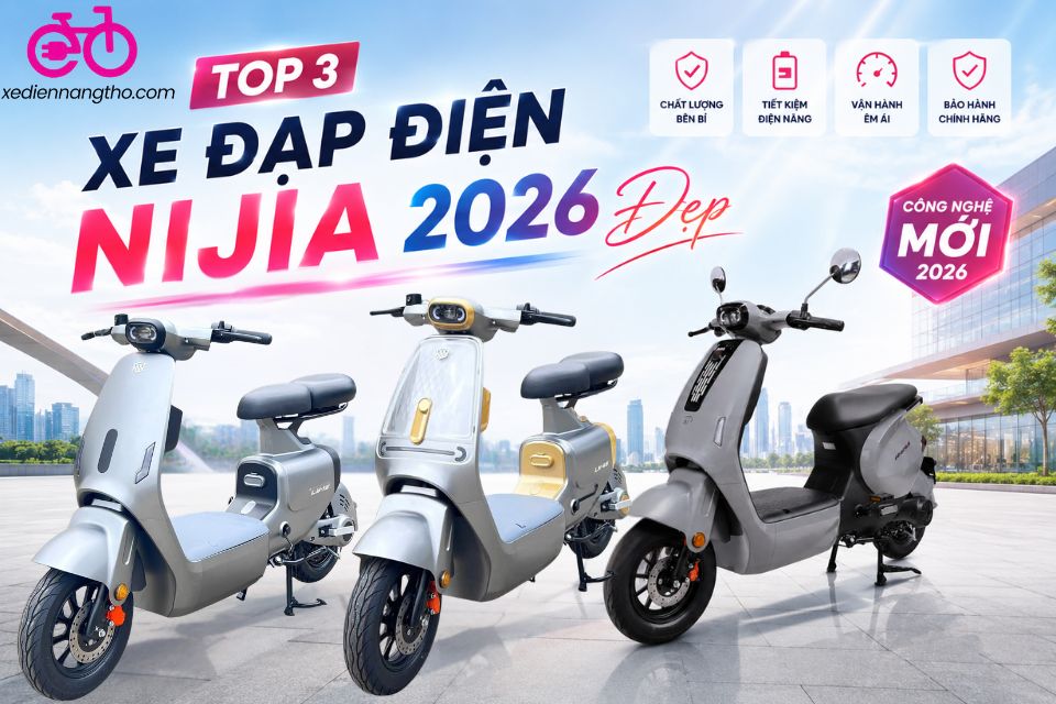 Top 3 xe đạp điện Nijia - Xe Điện Nàng Thơ