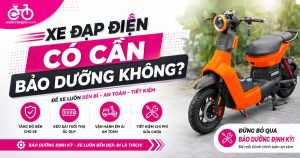 Xe đạp điện có cần bảo dưỡng không