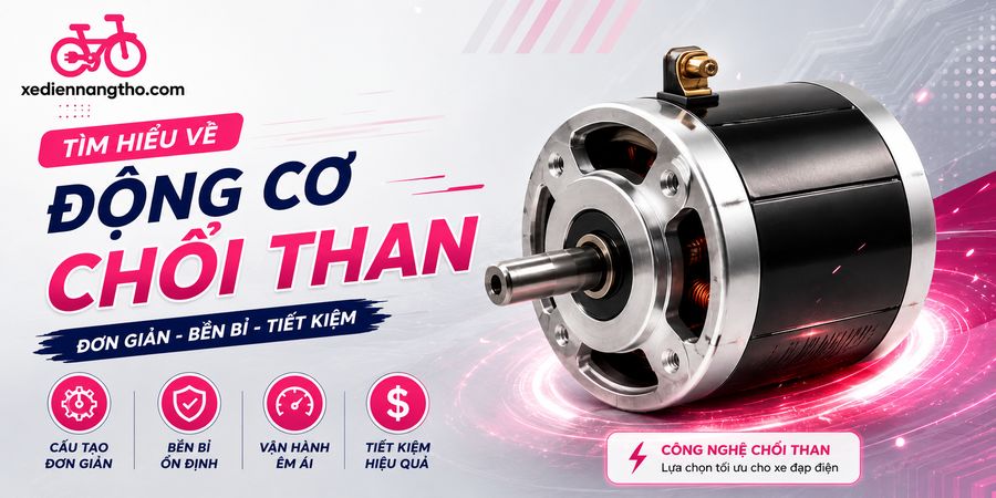 Xe Đạp Điện Dùng Động Cơ Nào Tốt?