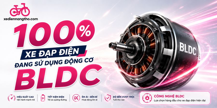 Xe Đạp Điện Dùng Động Cơ Nào Tốt?