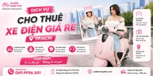Dịch Vụ Cho Thuê Xe Điện Giá Rẻ TPHCM