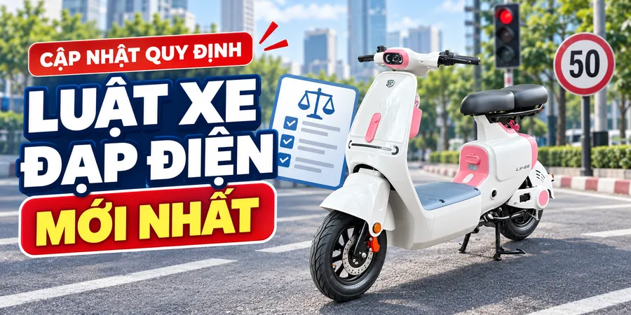 luật xe đạp điện mới nhất 2026