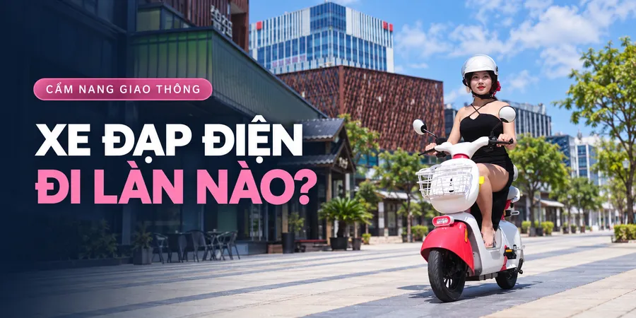 Xe Đạp Điện Đi Làn Nào